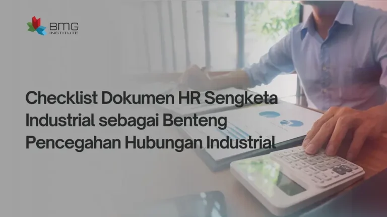 Checklist Dokumen HR Sengketa Industrial